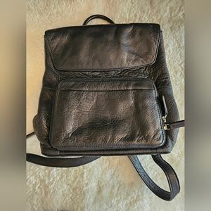 Mila Paoli Leather Backpack - NEW!